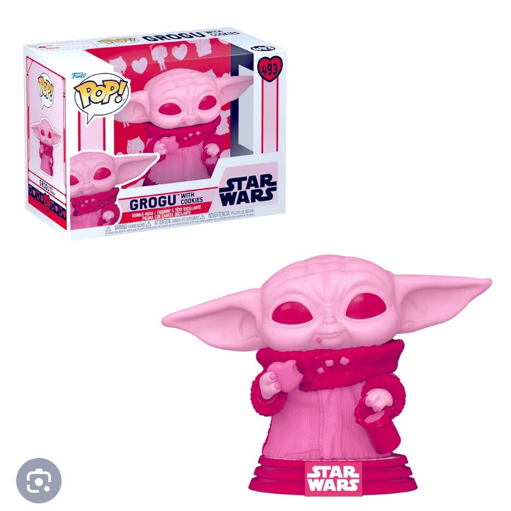 POP! Star Wars Grogu with cookies